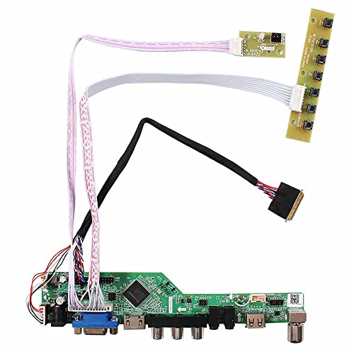 VSDISPLAY HDMI VGA AV USB LCDコントローラー基板 対応 N070ICG-LD1 LD4 B101EW05 LP101WX1 HSD101PWW1 N101ICG-L11 PO101WX01 7インチ 10.1イの通販は 5,185円