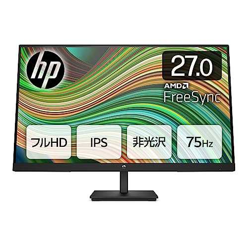 HP モニター V27ie G5 27インチ フルHD 75Hz 5ms IPSパネル 非光沢