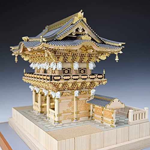 ウッディジョー 1/50 日光東照宮 陽明門 木製模型 組み立てキット