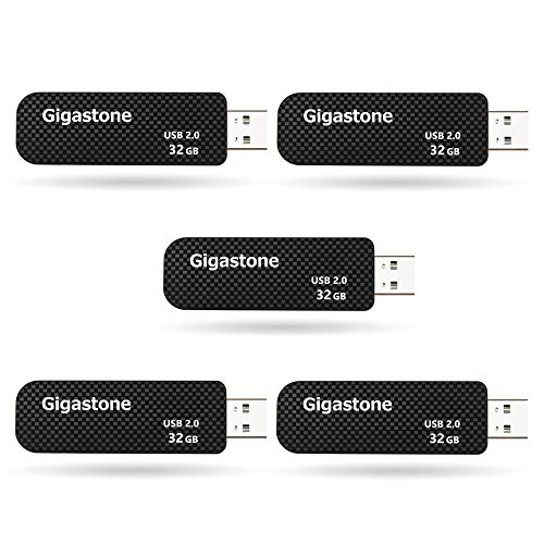 Gigastone V30 32GB USBメモリ USB2.0 メモリスティック キャップレス スライド式 データ バックアップ 5個セット 5packの通販は 5,394円