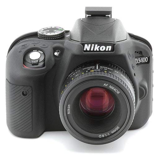 ディスカバード イージーカバー Nikon D3400 用 液晶保護フィルム 付（ブラック）D3400BKの通販は