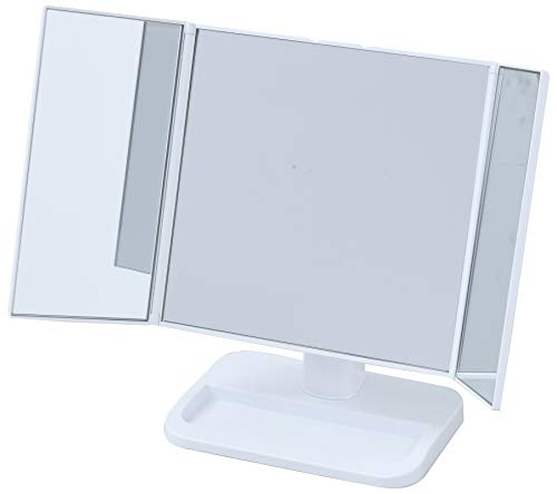 山善(YAMAZEN) 卓上三面鏡 ホワイト PM3-4326(WH)の通販は 5,115円