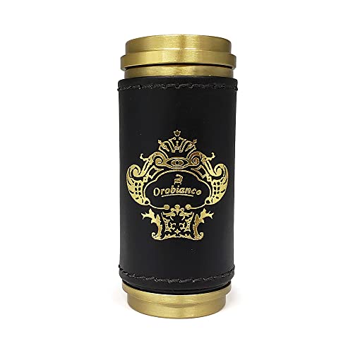 オロビアンコ 携帯灰皿 ゴールド(箔押し) OROBIANCO ORA-001 灰皿 アッシュトレイ 喫煙具 本革 おしゃれ 日本製 小物 ギフト プレゼント コンパクトの通販は 10,500円