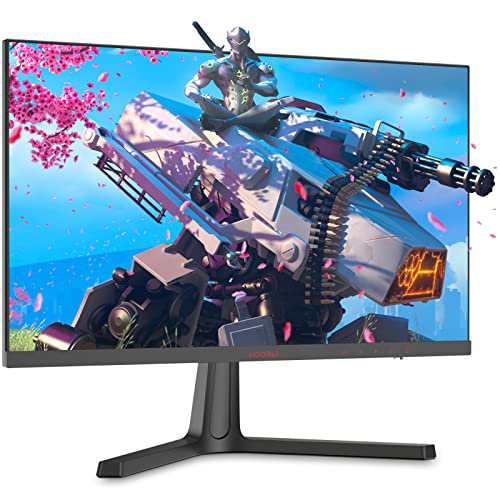 KOORUI 24E4 ゲーミングモニター 24 インチ フルHD 165Hz 1ms VAパネル 非光沢 FPS向き 内蔵AMD FreeSync 傾き調節 HDMI X2 / DP/VESA