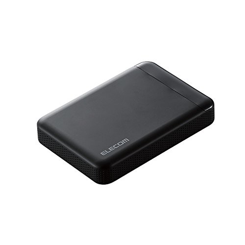 エレコム HDD 外付けハードディスク 1TB ビデオカメラから直接保存 衝撃吸収インナーフレーム ELP-EDV010UBKの通販は