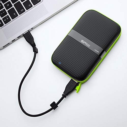 シリコンパワー ポータブルHDD 2TB 2.5インチ USB3.0対応 IPX4 防水 耐衝撃 PS4 動作確認済 3 SP020TBPHDA60S3Kの通販は