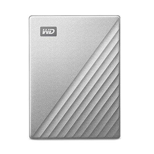 WD Mac用ポータブルHDD 5TB USB Type-C タイムマシン対応 My Passport Ultra for Mac パスワード保護 / 3 WDBPMV0050BSL-WESN