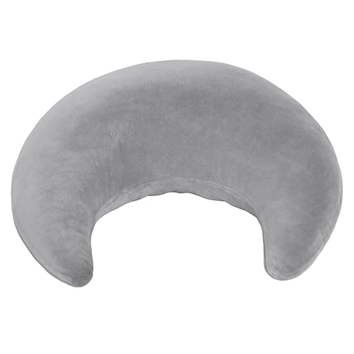 Baibu Home クッション もちもち ふわふわ 三日月型 膝上クッション 肘置き 背もたれ クッション ヘアサロン 読書 ゲーム クッション 授乳 テレビ 鑑賞 アームレスト サポートクッション カバー洗えるの通販は