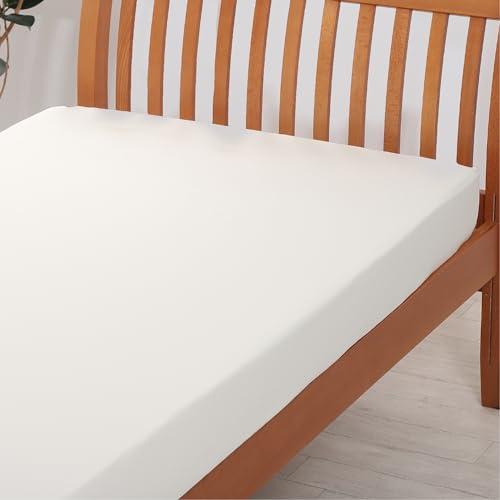 nishikawa  西川 ボックスシーツ 汚れがつきにくく落ちやすい安心シーツ SS~S 洗える 防汚機能 消臭機能 抗菌加工 透湿効果でムレ軽減 着脱簡単なストレッチ生地 クイックシーツ C23052 無地 アイボリー PK03543の通販は 8,600円