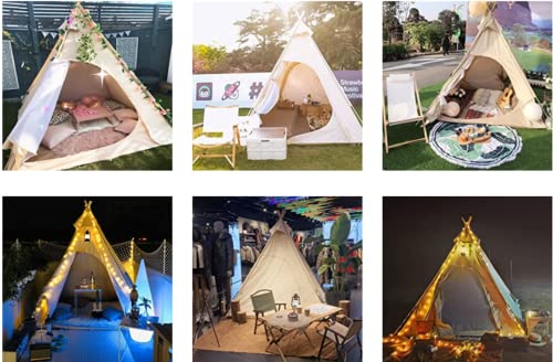 キャンプ ピラミッド テント 2人用 ティピーテント ホワイト 2X2メートル キャンプ ピラミッド テント 2人用 ティピーテント ホワイト 2X2