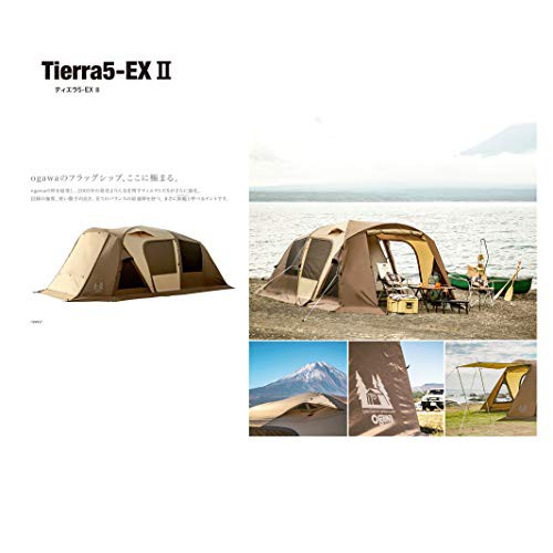 ogawa(オガワ) アウトドア キャンプ テント ロッジドーム型 ティエラ 5 ...