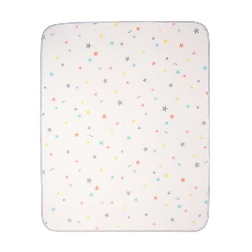 ミキハウス  コットンブランケット ブランケット 90×115cm 星柄 お昼寝 ひざかけ 日本製 男の子 女の子 ベビー キッズ 赤ちゃん ベビー服 子供服 46-8374-499 白の通販は