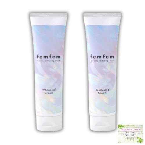 お得な2個セット femfem フェミニンホワイトニングクリーム 大容量 100g 約3ヶ月分 vio 薬用 フェムフェム 保湿 クリーム 除毛ケア後 フェムケア オリジナルポケットティッシュ付きの通販は 4,600円