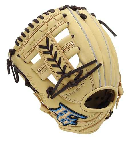 HI-GOLD ハイゴールド 少年軟式用グラブ ROOKIESシリーズ RKG-7111 キャメル RH 左投 S-M S-M（1〜３年生）