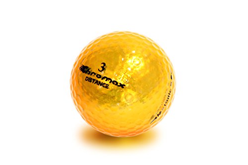 クロマックス chromax メタリック3ボール 半ダース 半ダース(6個入り) ゴールドの通販は 4,920円