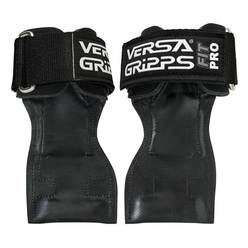 VERSA GRIPPS(R) 上質な素材のみを使用したパワーグリップ 初級者~トップ選手やセレブも愛用 握力 鍛えたい部位に集中 格別のグリップ力と耐久性 Made in U.S.A. パフォーマンスを最大化 ブラックの通販は