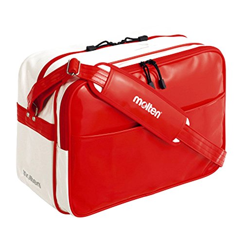 モルテン(molten) エナメルバッグ KM0074-RW 赤×白 Lの通販は