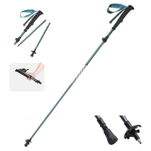 Naturehike changfengPro トレッキングポール 超軽量アルミ製 35-103cm伸縮可 5段折り畳み 100kg耐荷重 ゴム製キャップ付き 150-190cmの身長に対応 登山ストック 登山 徒歩 ハイキング アウトドの通販は