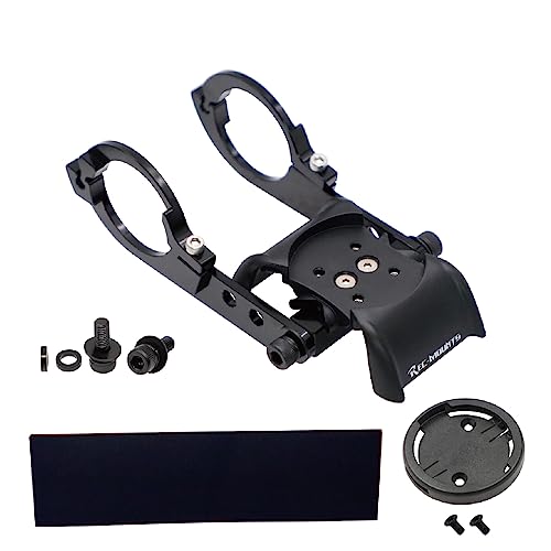 [レックマウント] ウォッチ & サイクルコンピューターマウント 両持ちナロータイプ(キャットアイ アベントゥーラ用)WATCH2CAT3-Narrow19「ハンドルのクランプ径:31.8mm用」Watch 時計 GPS スマートウォッチの通販は 5,568円