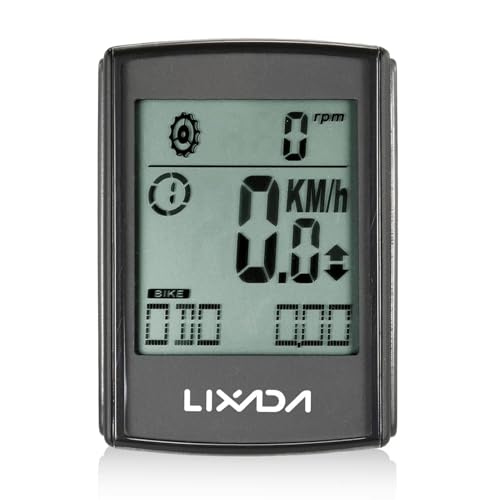 zmart ケイデンス ワイヤレス LCD 自転車コンピュータ 防水 ストップウォッチ スピードメーター 走行距離計の通販は