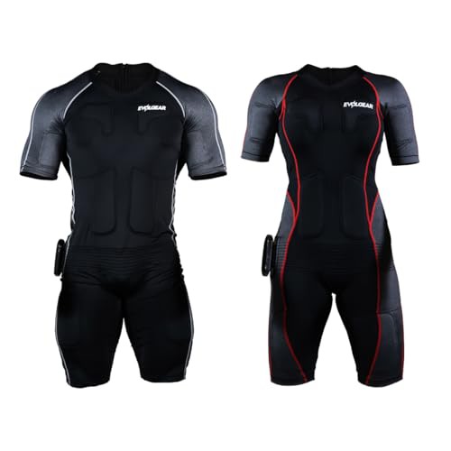 EVOLGEAR-EVOL POWERD SUIT EMSスーツセット（スーツ本体+専用コントローラー） フィットネス パーソナルトレーニング トレーニング 男性用/女性用 XXS~XXLサイズ 洗濯ネット付きの通販は