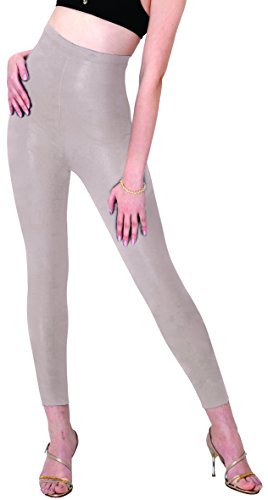 Kate Ruber(R) バーニングサウナレギンス ハイウエスト ロング丈 ブラック×ベージュ LLの通販は 7,400円