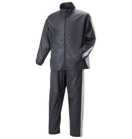 [ビッグエムワン] Mc.S.P サウナ スーツ ブラック × シルバー 1276-3340-1 3L 4L 5L 6L 8L 大きいサイズ メンズの通販は 20,900円