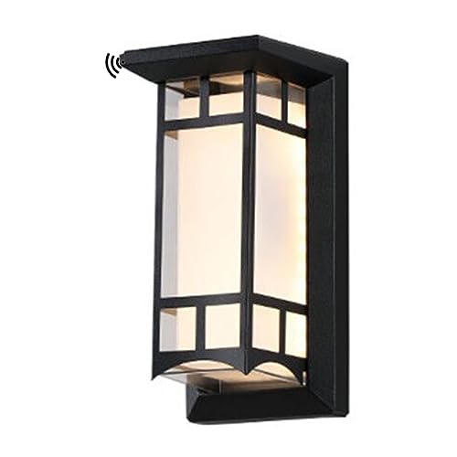 ALLUCK 人感センサーライト ブラケットライト 玄関ライト ポーチライト センサーライト明暗センサー 和風 ブラケットライト ウォールランプ アンティーク調 北欧 工業系 レトロ モダン E26口金 居間照明 壁掛け照明 門灯 おしゃの通販は 6,700円