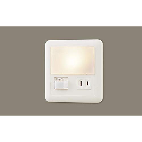 パナソニック(Panasonic) フットライト パネルタイプ 壁埋込型 電球色・ON/OFF型・明るさセンサ付 小丸電球5形1灯 ホワイト LGBC70068の通販は