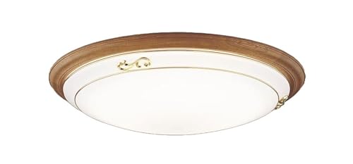 パナソニック 天井直付型 LED シーリングライト リモコン調光･調色 カチットF 〜14畳 昼光色〜電球色 飾り付 チェリー調 LGC61129の通販は
