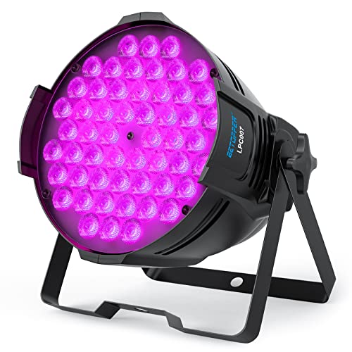 BETOPPER ディスコライト LPC007 54x3W RGB LED 舞台照明 6色変換ステージライト ステージ照明 DMX512 3/7CH パーティライト スポットライト DJ disco light クラブライト専門設備 高輝の通販は