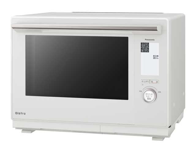 パナソニック オーブンレンジ スチーム ビストロ 30L 2段 おまかせグリル 高精細・64眼スピードセンサー ホワイト NE-BS9C-Wの通販は 115,300円