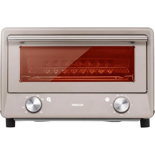 [山善] トースター オーブントースター トースト 4枚焼き 18段階温度調節 タイマー機能 1300W 「分解できてお手入れラクラク」 Open Toaster オープン メッシュ焼き網 受け皿付き グレージュ YTU-DC130(CBの通販は