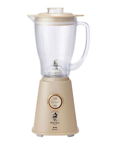 BRUNO ブルーノ DISNEY ディズニー ブレンダー 氷も砕ける ミキサー スムージー コンパクト ブレンダー 400ml おしゃれ ベージュ BOE137-BEの通販は