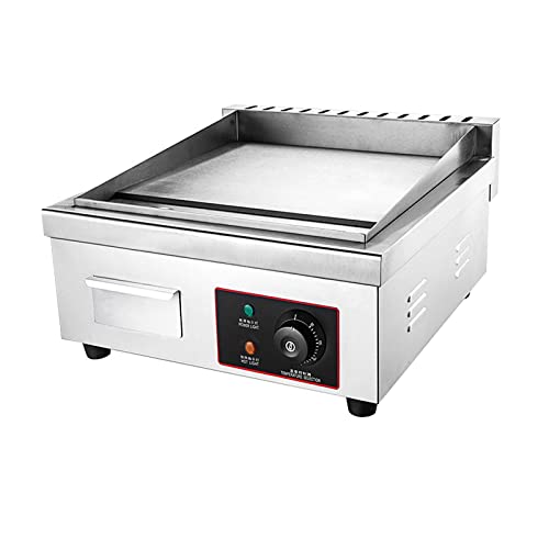 グリドル プレス鉄板　 PSE認証 業務用電気グリル 卓上鉄板焼 グリドル鉄板焼き いか焼き パンケーキ 冷麺 焼飯 厚くする 手掴み機 屋台を設置110vの通販は
