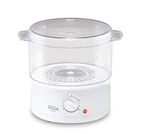 VERSOS スチームクッカー ヘルシー 蒸し料理 ホワイト VS-KE49の通販は 6,200円