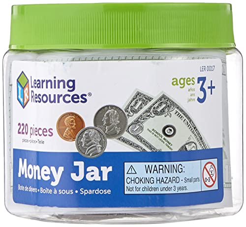 Money Jar 【英語玩具 お金 ドル】 アメリカ通貨 紙幣&コインセット の通販は 5,307円