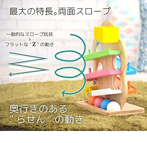 知育玩具 1歳 2歳 3歳 ランキング 木のおもちゃ 木製 おもちゃ 赤ちゃん 【 Edute baby&kids エデュテ ベビー アンド キッズ  】 ツリースロープ 玉転がし スロープトイ 誕生日プレゼント 1才 一歳 二歳 三歳 男の通販はau PAY マーケット - shopashito |  au