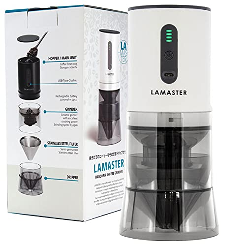 LAMASTER ラマスター ハンドドリップ コーヒー グラインダー (White)の通販は