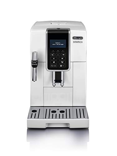 De'Longhi (デロンギ) 全自動コーヒーマシン ディナミカ ECAM35035W コーヒーメーカー 全6メニュー カフェジャポーネ搭載 スペシャルティ機能 液晶ディスプレイ フロス調整ミルクフロッサー ホワイトの通販は 121,200円