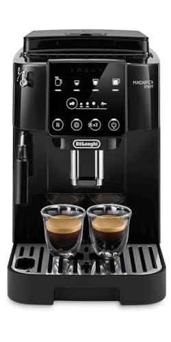 De’Longhi (デロンギ) 全自動コーヒーマシン マグニフィカスタート ECAM22020B コーヒーメーカー エスプレッソマシン 全3メニュー カフェジャポーネ搭載 スペシャルティ機能 豆から挽きたて 手動ミルクフロッサー [ブラ