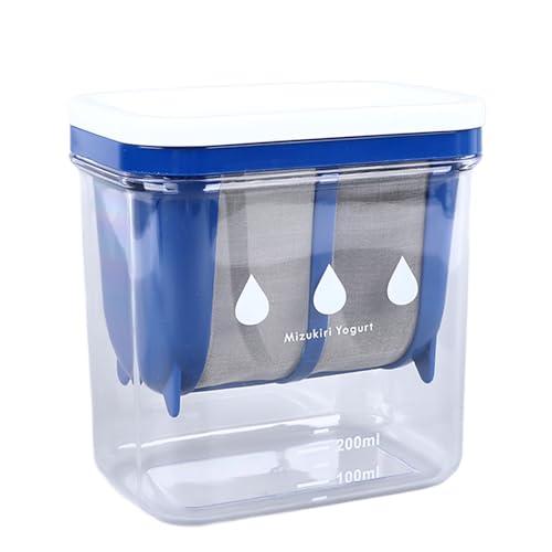 ヨーグルトフィルター ヨーグルトろ過 水切り ヨーグルトメーカー ヨーグルトストレーナー AS樹脂 ステンレススチール 大容量 ホエイセパレーターの通販は
