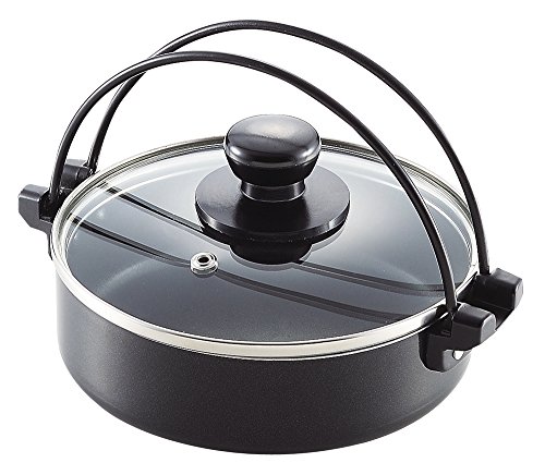 パール金属 コンパクトすきやき鍋 18cm ガラス蓋 付 IH対応 ふっ素加工 HB-3361の通販は 5,100円
