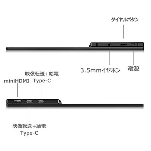 モバイルモニター/モバイルディスプレイ/cocopar 13.3インチ/スイッチ用モニター/非光沢ノングレアIPSパネル/薄い/軽量/HDRモード/FreeSyの通販はau  PAY マーケット - shopashito | au PAY マーケット－通販サイト