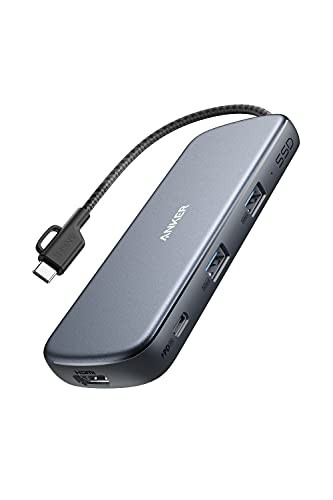 Anker PowerExpand 4-in-1 USB-C SSD ハブ (256GB) ストレージ内蔵 4K