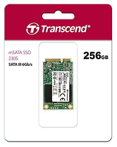 Transcend mSATA SSD 256GB SATA-III 6Gb/s DDR3キャッシュ搭載 3D TLC 採用 TS256GMSA230S