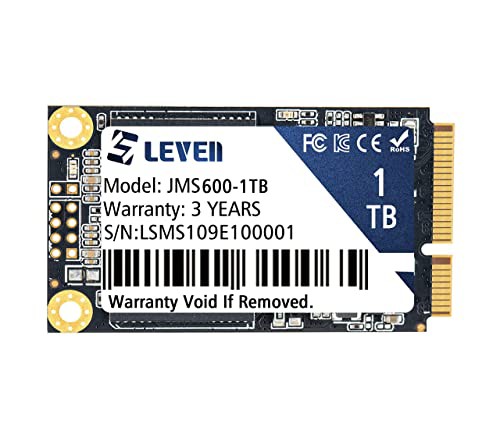 LEVEN mSATA SSD 1TB 3D NAND TLC SATA III 6GB / mSATA (30x50.9mm