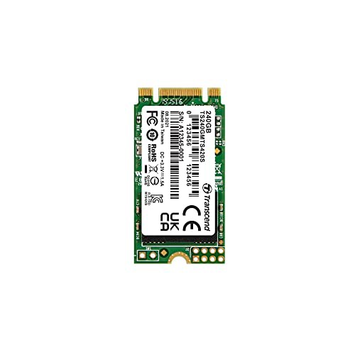 Transcend 3D TLC NAND採用 SSD 240GB M.2 2242 SATA-III 6Gb/s TS240GMTS420S