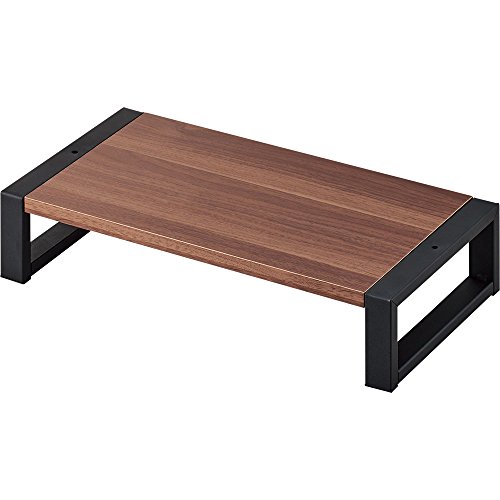 キングジム 机上台 デスクボード 木製 ショート・ロー 茶 WD400Lチヤの通販は 5,208円