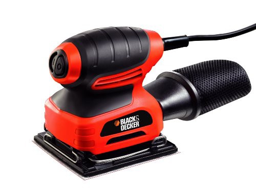 ブラックアンドデッカー コード式 ミニサンダー DIY 電動工具 研磨工具 114x140mm コンパクト 220W KA400の通販は